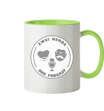 Trashball "Zwei Nerds Logo Robin" - Tasse zweifarbig