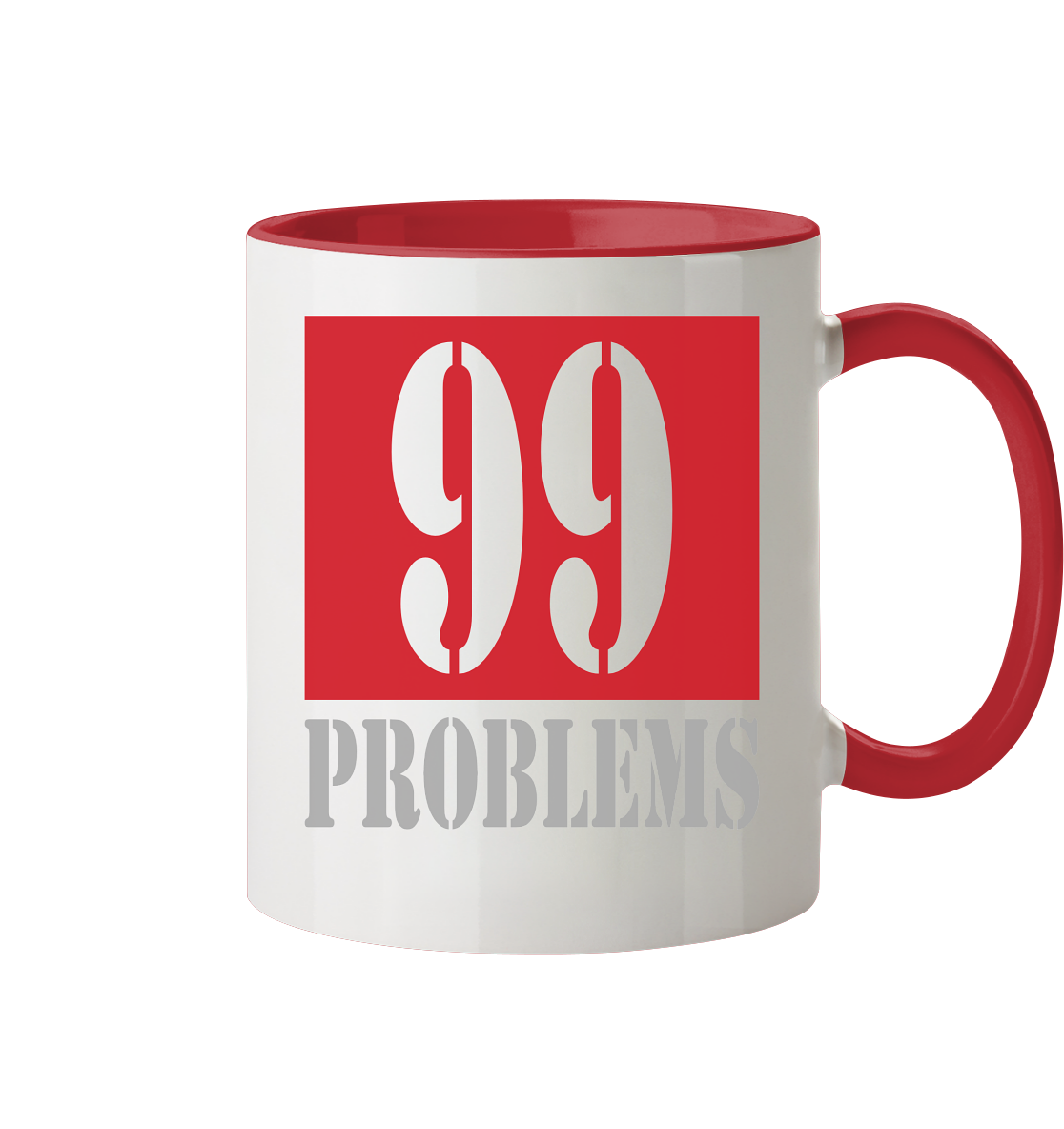 Trashball "99 Problems" - Tasse zweifarbig