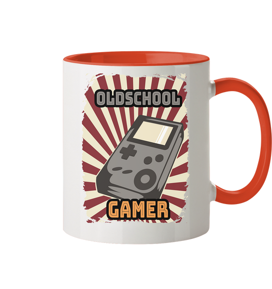 Trashball "Oldschool Gamer" - Tasse zweifarbig