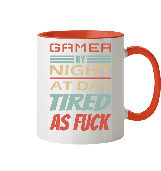 Trashball "Gamer by Night" - Tasse zweifarbig