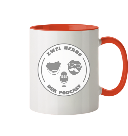 Trashball "Zwei Nerds Logo Pascal" - Tasse zweifarbig