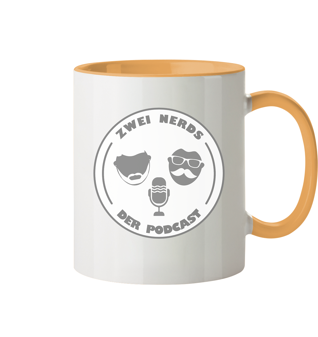 Trashball "Zwei Nerds Logo Pascal" - Tasse zweifarbig